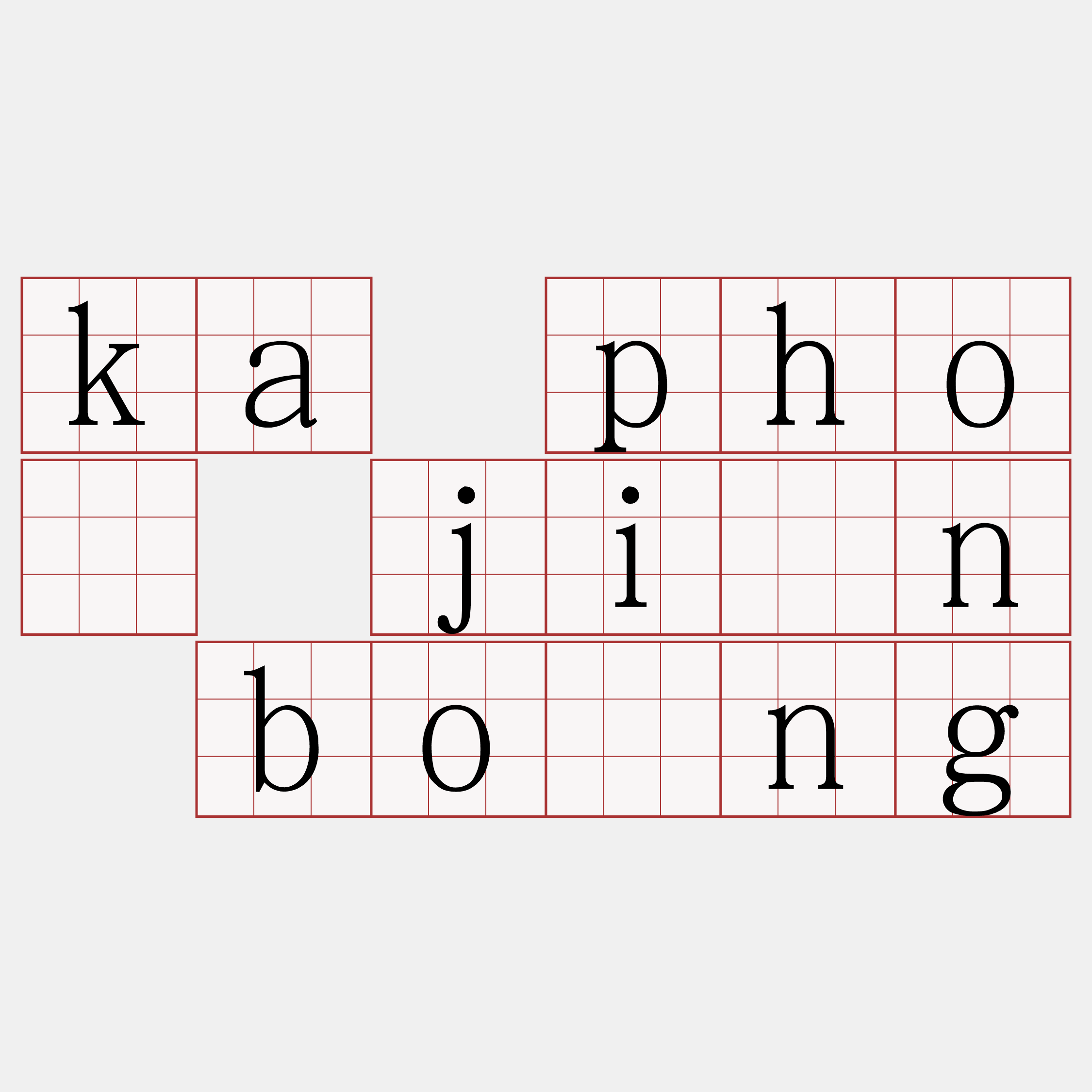 ka phò jîn bông